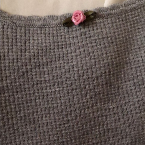 Pacsun waffle knit gray tank top - Picture 4 of 4